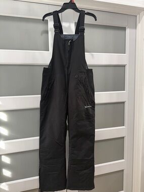 Arctix Women's Insulated Bibs in Slate Gray and Black - Size SMALL